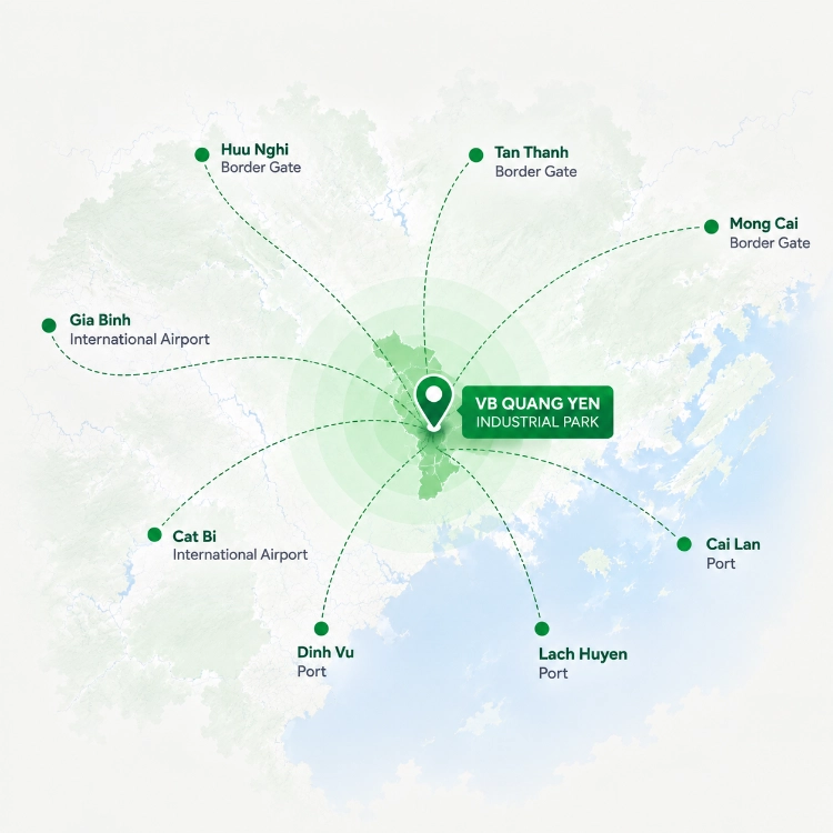 At the Nexus of Northern Vietnam's Logistics Corridor